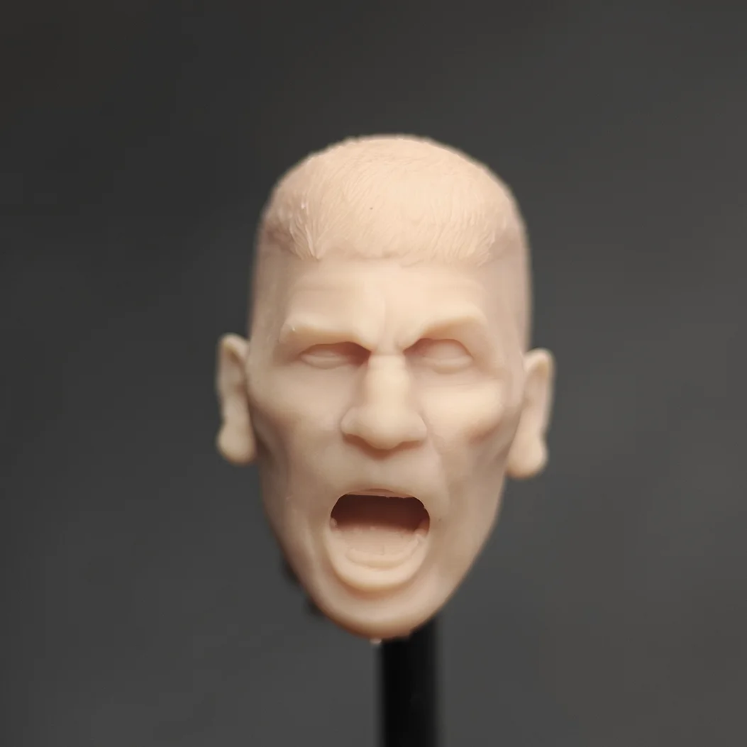 

HL2104 DIY Индивидуальная 1/18 1/12 1/10 Jon B Frank C Неокрашенная голова для фигурки 3,75 дюйма 6 дюймов 7 дюймов SHF ML Mafex Mez NECA Mcf