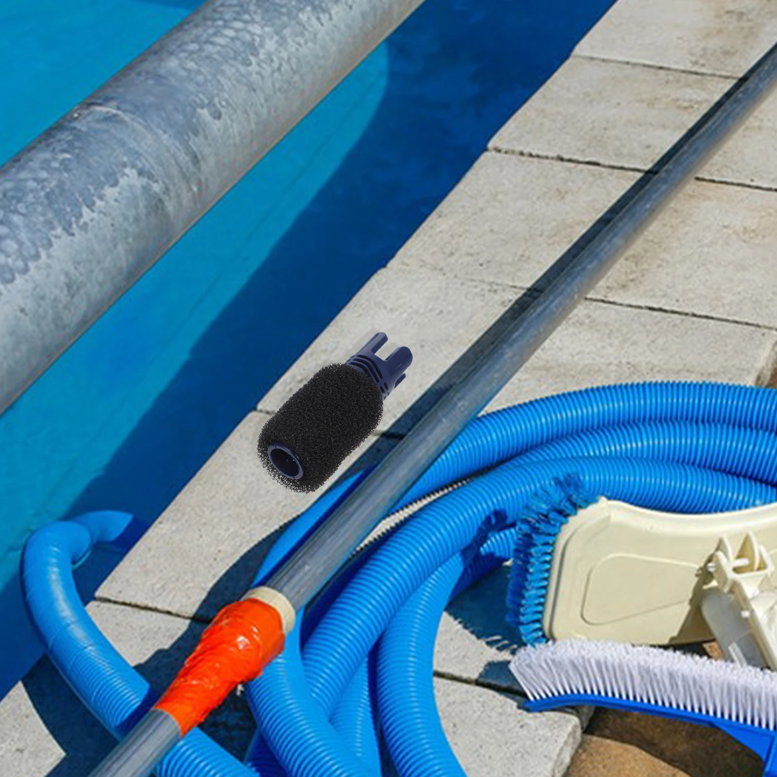 

Hose Pool Sweep Tail Scrubber High Density Replacements Sponge Cleaning Accessories Swimming Pool Cleaner Parts