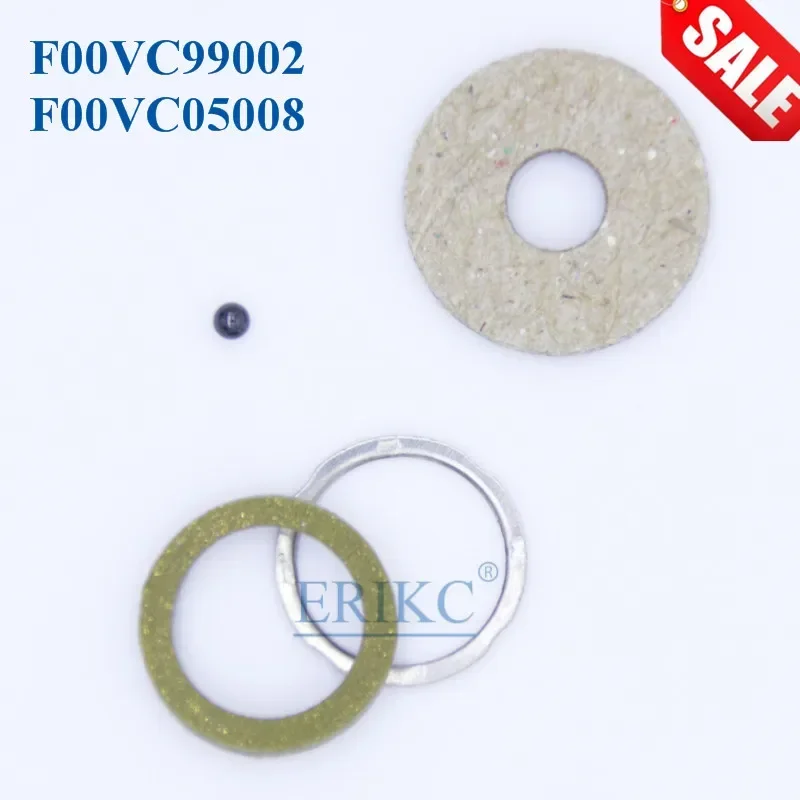 ERIKC Repair Kits Gasket F00VC99002 Ceramic Ball 1.34mm F00VC05008 Common Rail Injector for Bosch CRIN Injector for 10BAG/ lot