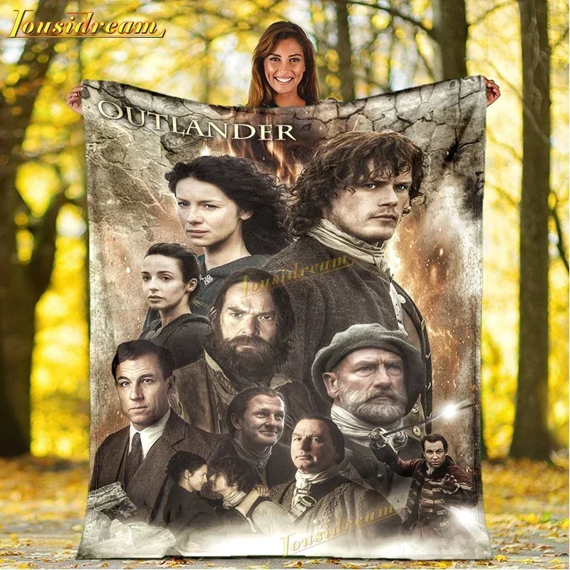 

Outlander Blankets War Love Print Sofa Blanket Tv Series Blanket Anime Blanket Soft Blankets Bedspread Throw Blanket Gift