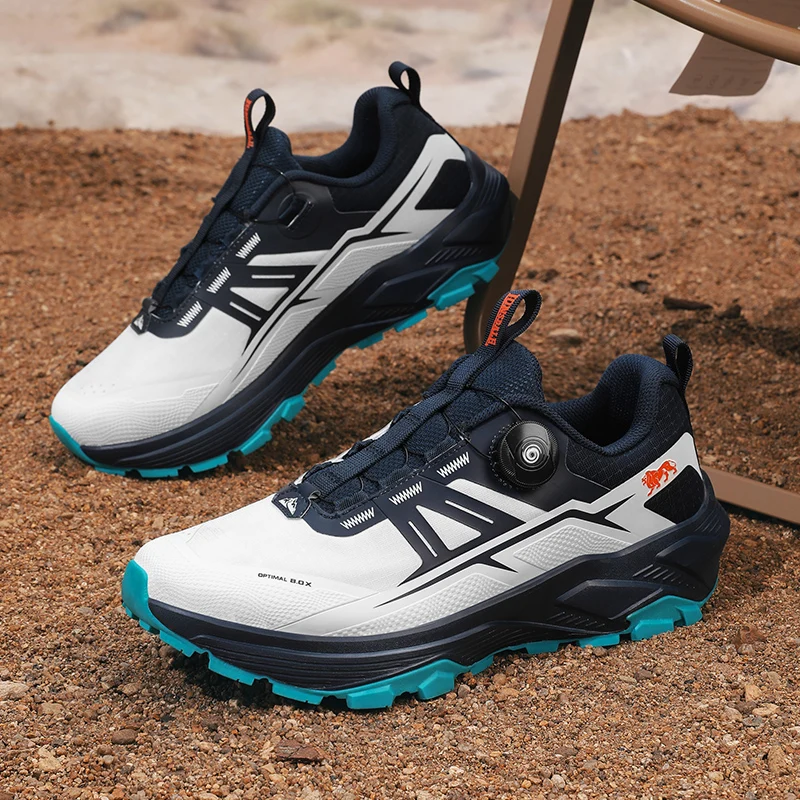 Original Brand Comfortable Anti Slip Outdoor Hiking Shoe Designer Quick Lacing Trekking Sneakers Unisex Walking Jogging Shoe