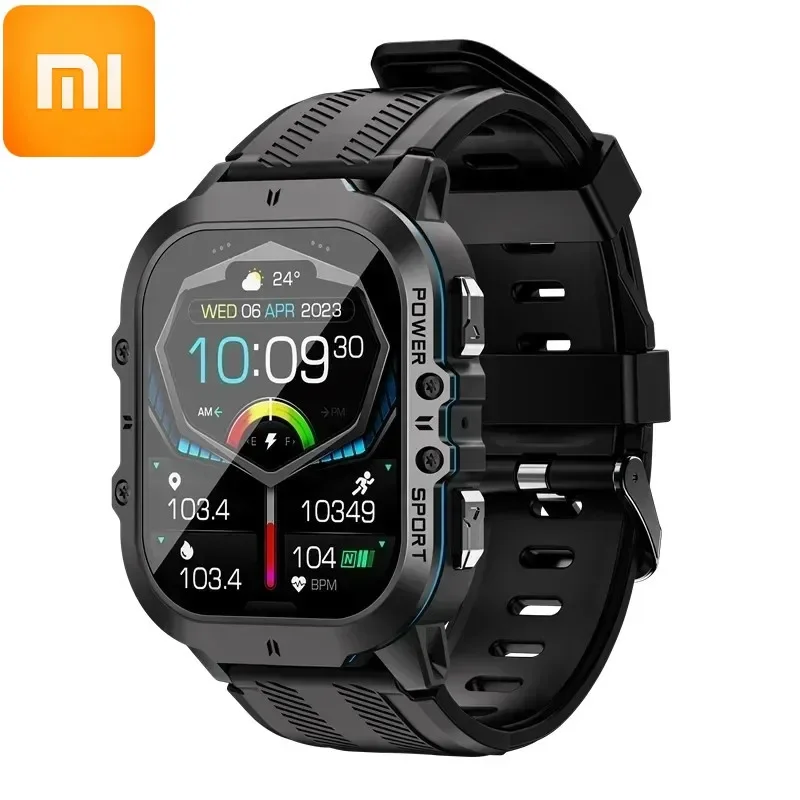 Xiaomi CALL C26 Smart Watch 100+ Sports Modes Bluetooth Call Smartwatch AMOLED 1ATM Waterproof Outdoor Military Wristwatch