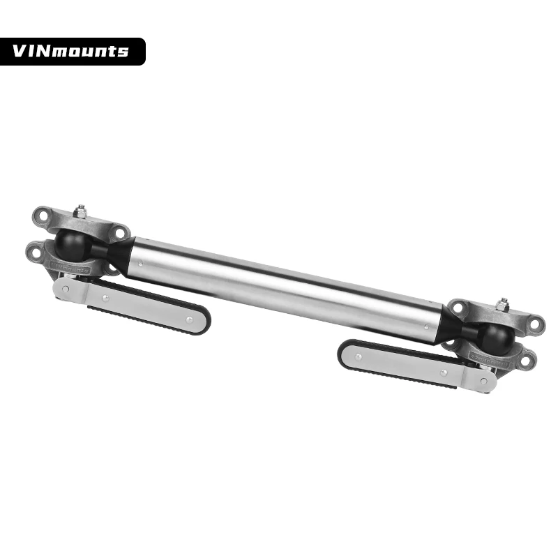 VINmounts Marine Double-Head BBQ Grill and Bait Table Corner Fishing Rod Holder, Compatible with Magma Marine Rectangular Grills