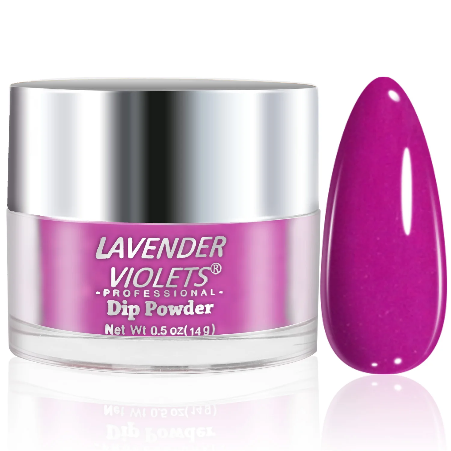    0.5 Oz/14G Grote Capaciteit Naakt Roze Dompelen Nagelpoeder Fonkelende Nagel Glitter Stof Natuurlijke Droge Franse nagels Art Decoratie