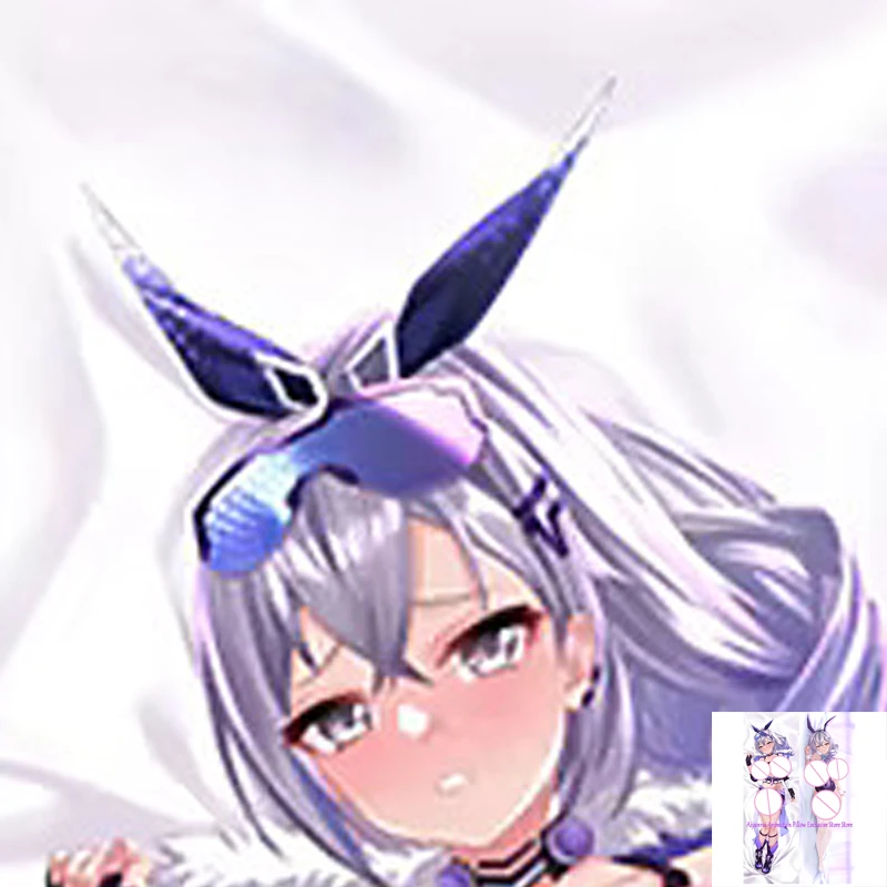 

Anime Dakimakura Pillow Case Silver Wolf Sexy and Busty Beautiful Girl Double-Sided Halloween Decoration