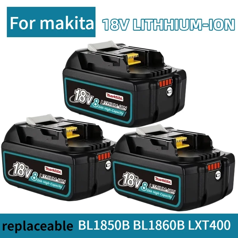 

For makita lithium battery18V 12Ah compatible forMakita DDF487 DTD173 DTW700 DGA404 BL1860b BL1860 BL1850 LXT400 power tools