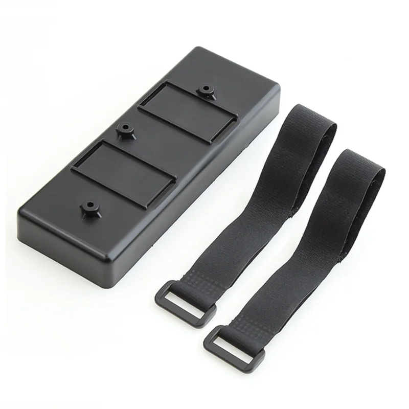

B78B-4 Set RC Plastic Battery Tray Case Battery Box Bracket For 1/8 1/10 Axial SCX10 Traxxas TRX4 D90 RC Crawler Car Parts