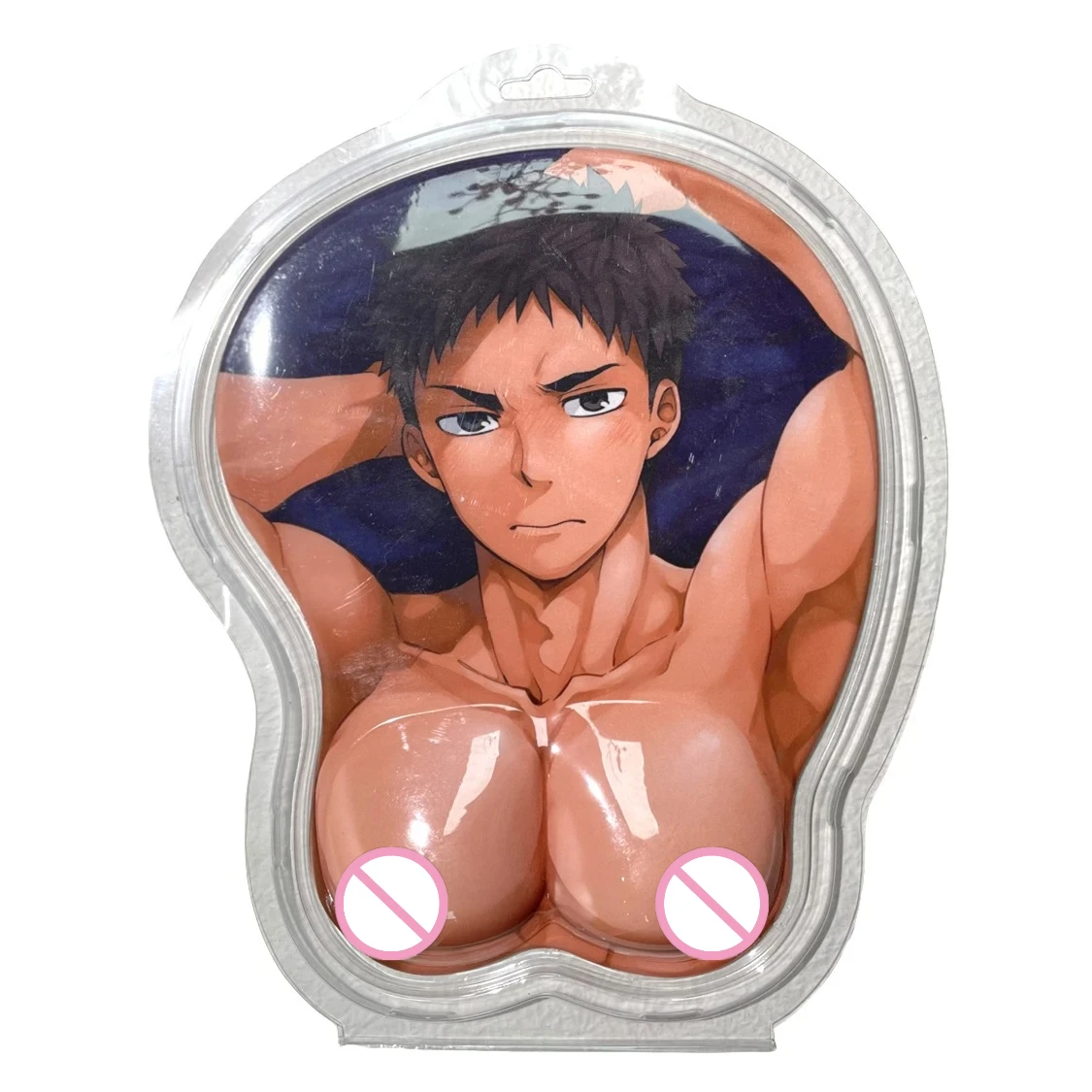 Upgraded packaging Gaming Anime Mouse Pad Boys Wrist Rest 3D Oppai Silicone Gel Desk Mat