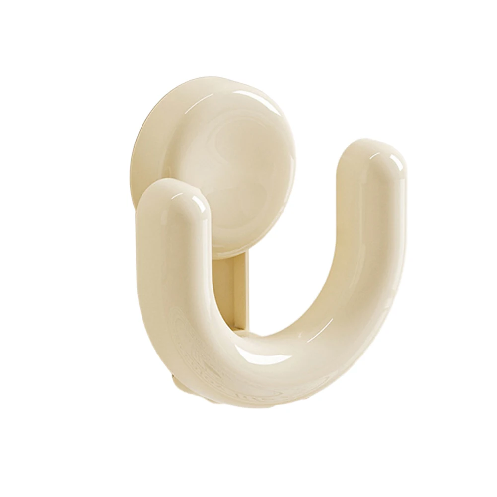 1pcs Suction Cup Bathroom Slipper Rack No Drill Wall-Mounted Storage Solution Bathroom Slippers Storage Supplies