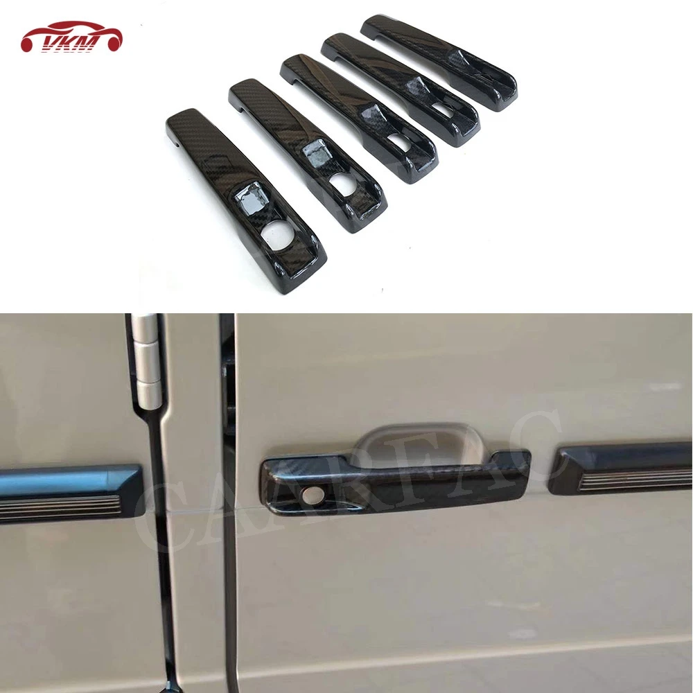

Накладки на ручки дверей из карбона для Mercedes Benz G-Class W463 2002-2018 G500 G55 G63 G65 W464 2019+