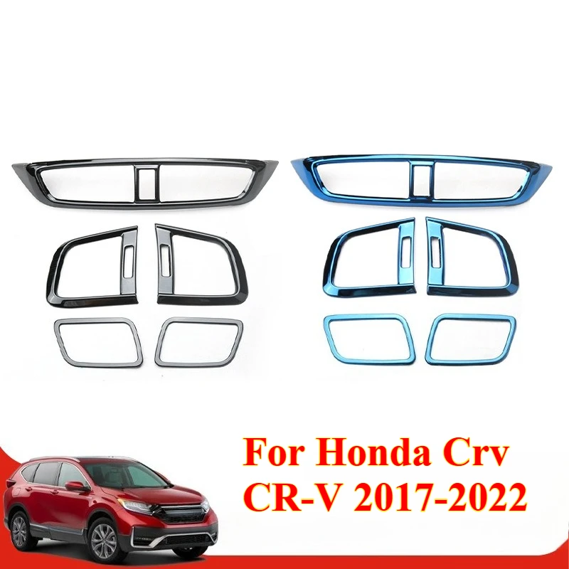 

For Honda Crv CR-V 2017-2022 Interior Accessories Car Window Lift Switch Button Sticker Inner Door Bowl Protector