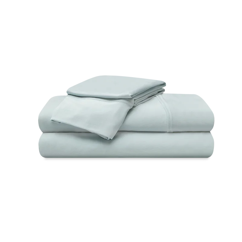 BedGear Vertex 시트 세트, 미스티 블루, 킹 / 캘리포니아 킹