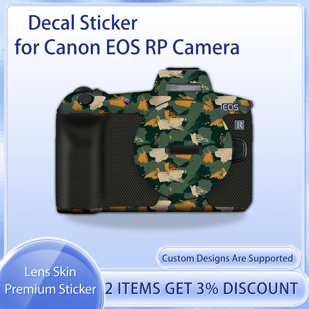 

RP Decal Skin for Canon EOS RP Camera Skin Decal EOS RP Protective Film Cover Film Skin Wrap Covered