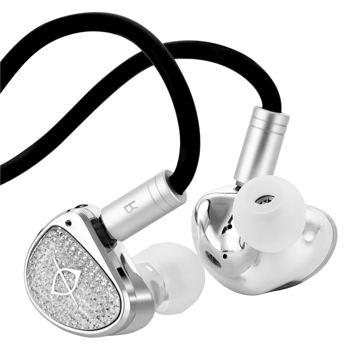 

Наушники EarAcoustic Audio STA-Hi End MAX: проводные внутриканальные Hi-Fi наушники с двойными драйверами 10 мм DLC и 6 мм композитными, со сменным кабелем