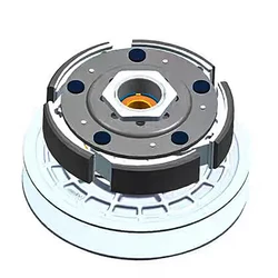 Motorcycle Belt Pulley Driven Wheel Clutch Assembly for ZONTES ZT350T-E3/D/M/K Scooter Accessories