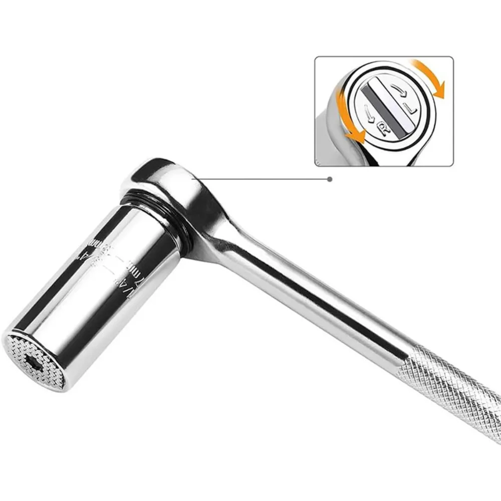 Multifunctional Magic Socket Universal Torque Wrench Head Set Multi Purpose Wrench Extension Rod Electric Hand Drill Screw Tool - view 4