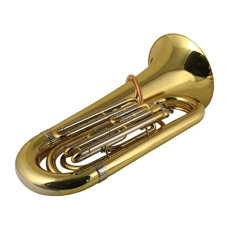 

Professional brass wind instruments tuba in b tone