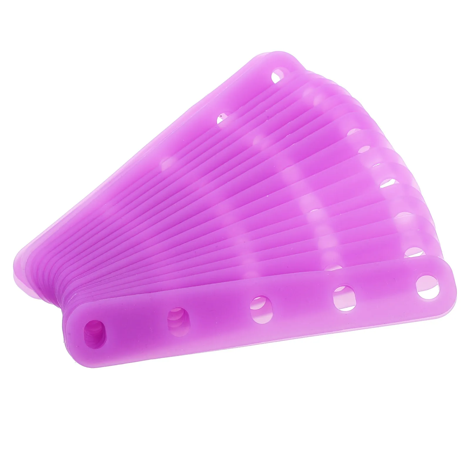 20Pcs Silicone Perm Rod Bands Portable Reusable Elastic Hair Roller Bands for Women Curling Perm Styling Heat Safe Non Damaging