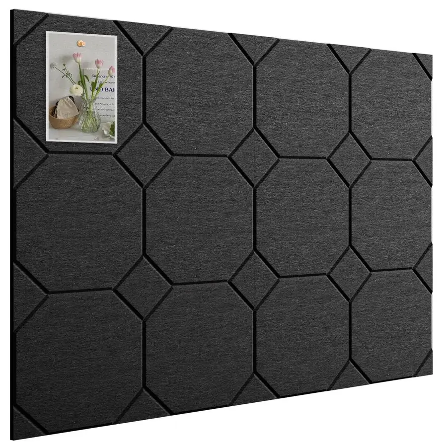 

Пробковые доски для стен 48 X 36, фетровые доски объявлений с самоклеющейся крышкой, 12 упаковок фетровой настенной плитки, альтернативная доска с булавками, пробковая доска