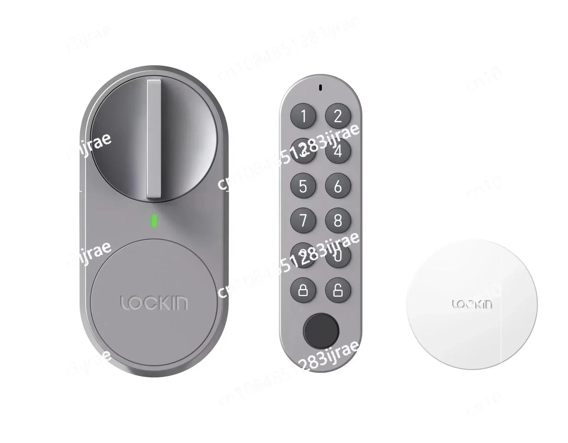 

G30 Diy Safety Inner Door Lock Pad Gateway Tuya APP Code Digital Fingerprint Smart Locks Compatible with Alexa and Google