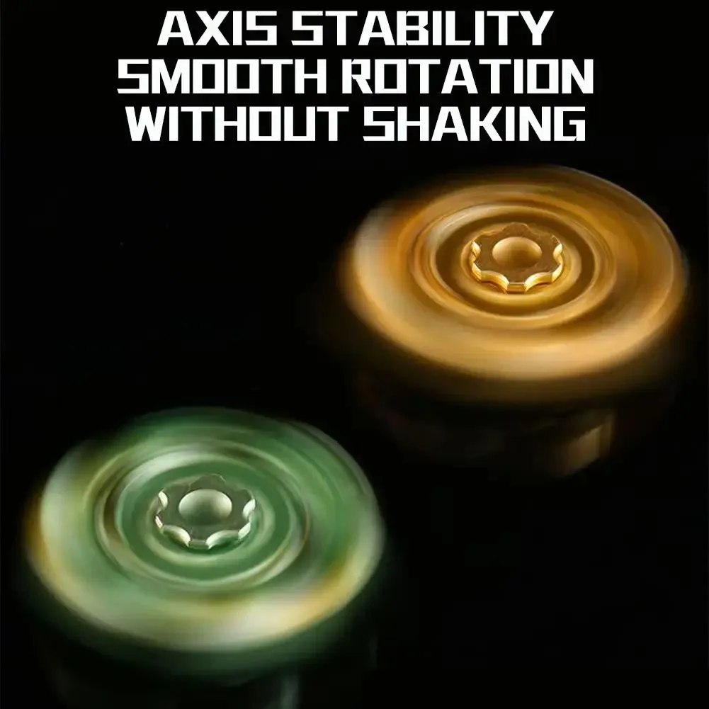 Fidget Spinner jouet anti-Stress jouets lumineux ABS doigt gyroscope aspiration magnétique bout des doigts amusant décompression jouet