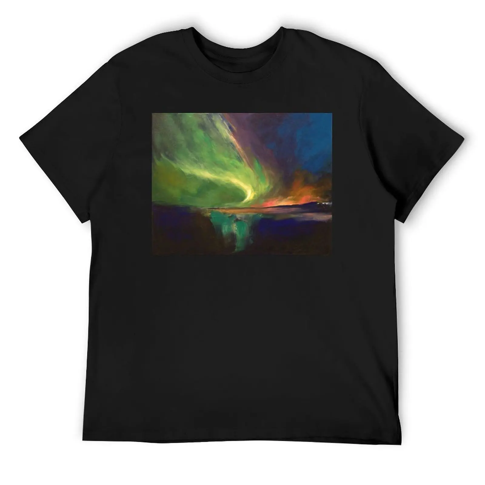 

Aurora Borealis T-Shirt custom t-shirts oversized aesthetic clothes valentines clothes mens t shirts