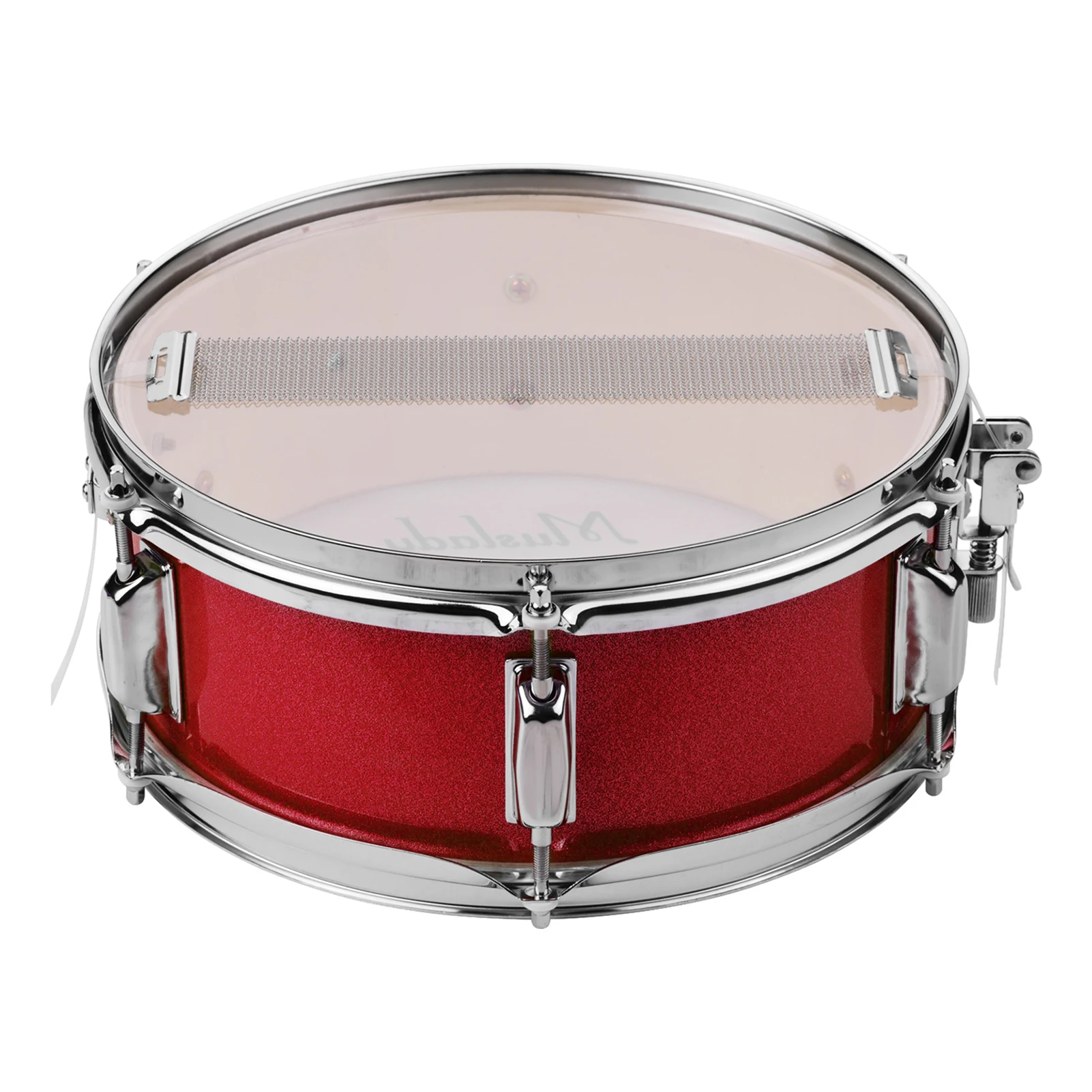 12inch Snare Drum Head with Drumsticks Shoulder Strap Drum Key for Student Band