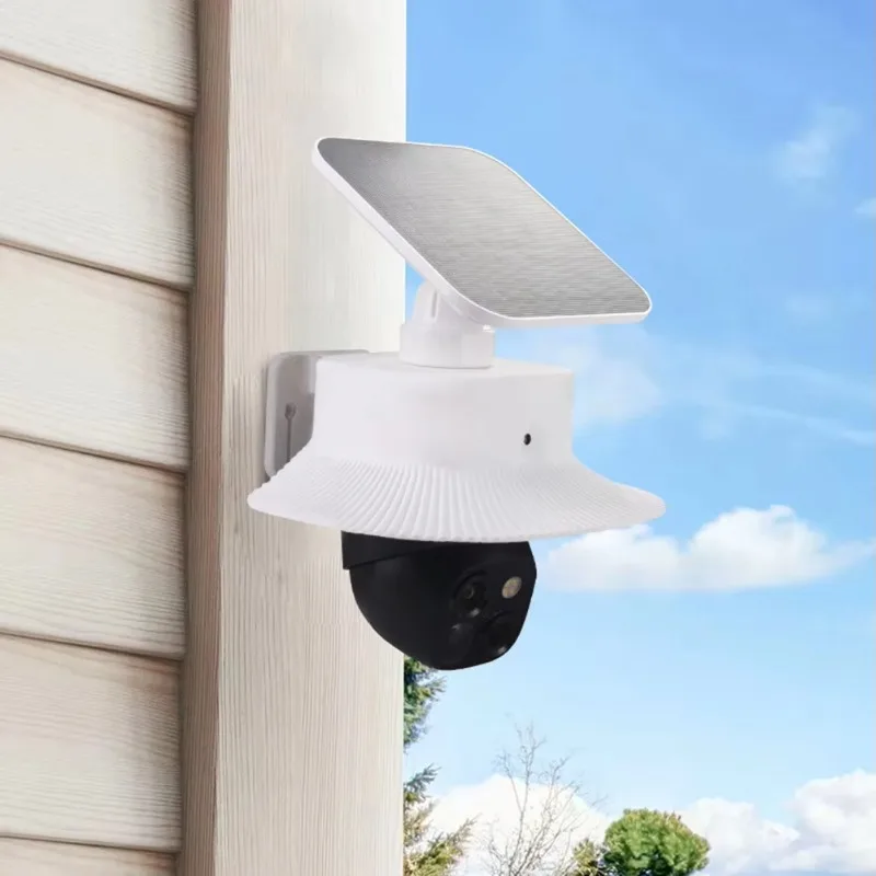 ABS Weatherproof Protective Camera Cover For Eufy S340 Security Camera Rain And Sun Protection White 18X14X6cm Outdoor Camera
