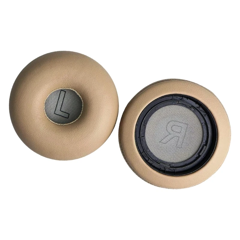 R91A 2 قطعة وسادات الأذن من جلد الغنم المريح وسائد الأذن لسماعات الأذن اللاسلكية H8i H8 اللطيفة على الأذنين سهلة التركيب