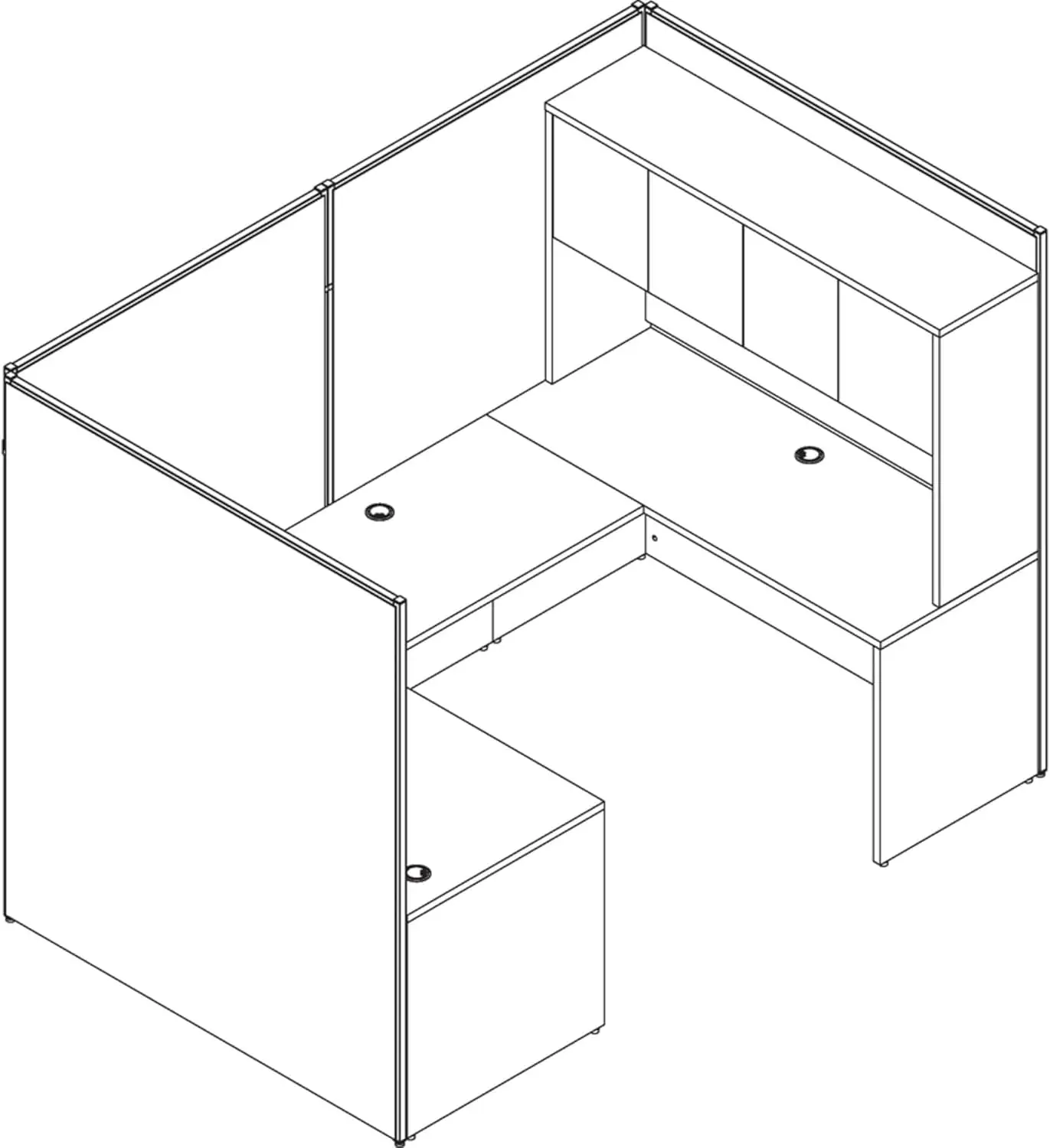 Llr69918 - Essentials Corner Desk