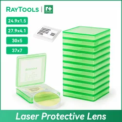 Raytools Lens Original Laser Protective Windows D27.9*4.1mm / D24.9*1.5mm 211LCG0037 JGS1 1064nm Quartz Fused Silica BT210 BT240