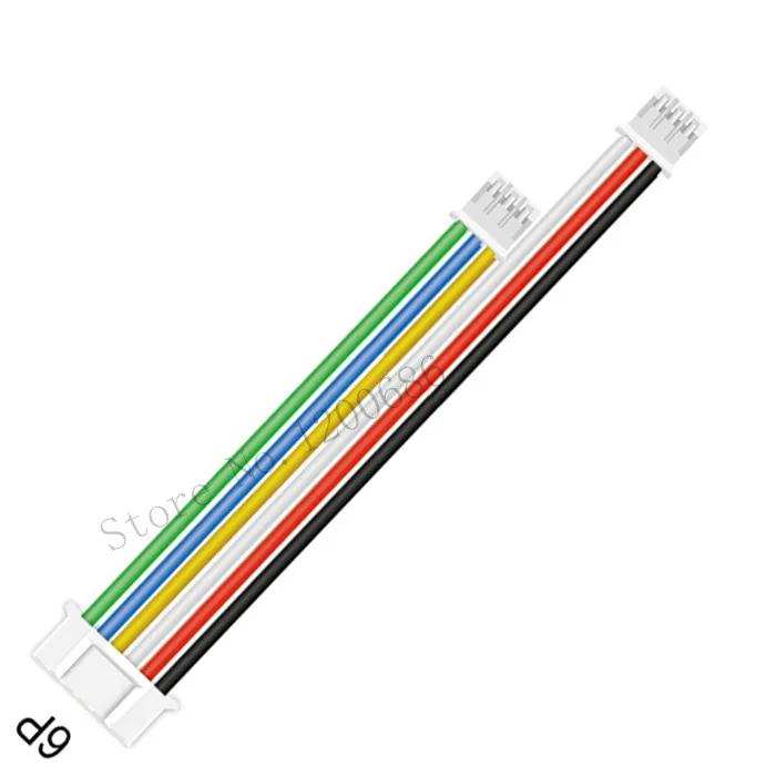 24AWG PH2.0 pitch 6pin male to 3PIN male harness cable 2.0MM pitch ph2.0 24awg 3 pin 450 mm 3 pin 550 mm customization made