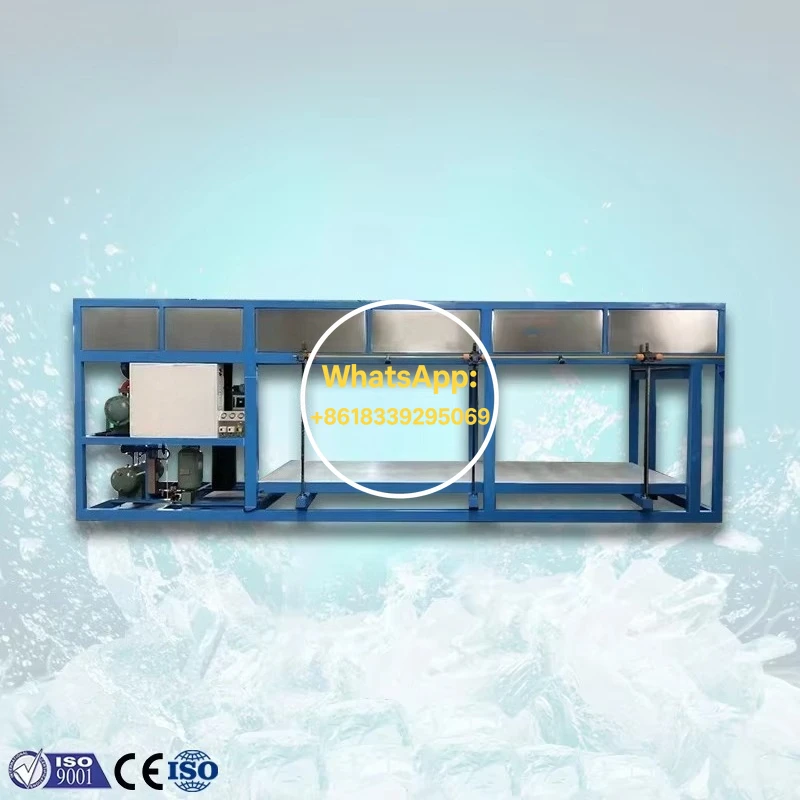 인도산 고품질 저가 상업용 5kg 블록 제조기 직접 냉동 아이스 블록 제조기