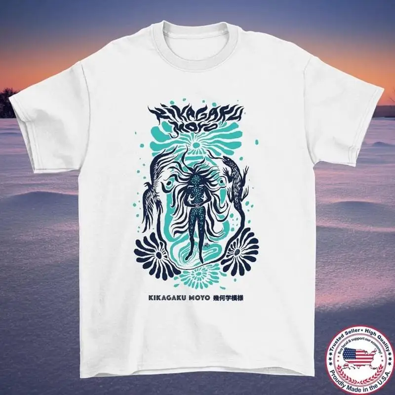 

Футболка Kikagaku Moyo Band Japan Tour, полный размер S 5Xl Sn521