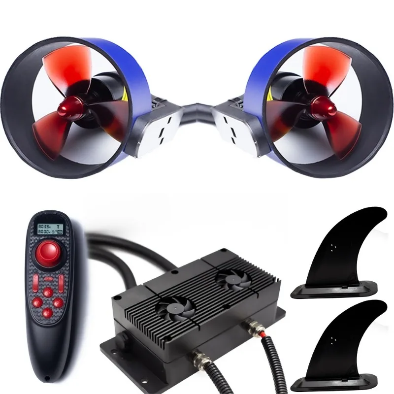 24V 14Kg 推力水中推進器セット、ネスティングボート、漁船、無人ボート、防水