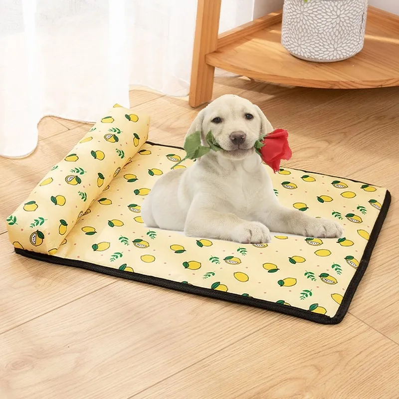 Lit en Polymères pour Animaux de Compagnie, Coussin Chaud pour Petits, Moyens et Grands Chiens, Paniers Imperméables pour Chats, Maison, Chenil, Couverture, Produits