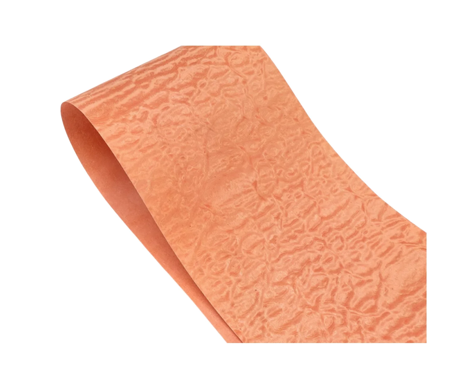 Orange-Stained Ball-Sand Veneer Furniture Guitar and Car Interior Decoration Size:2.5x0.2meter Thick:0.25mm