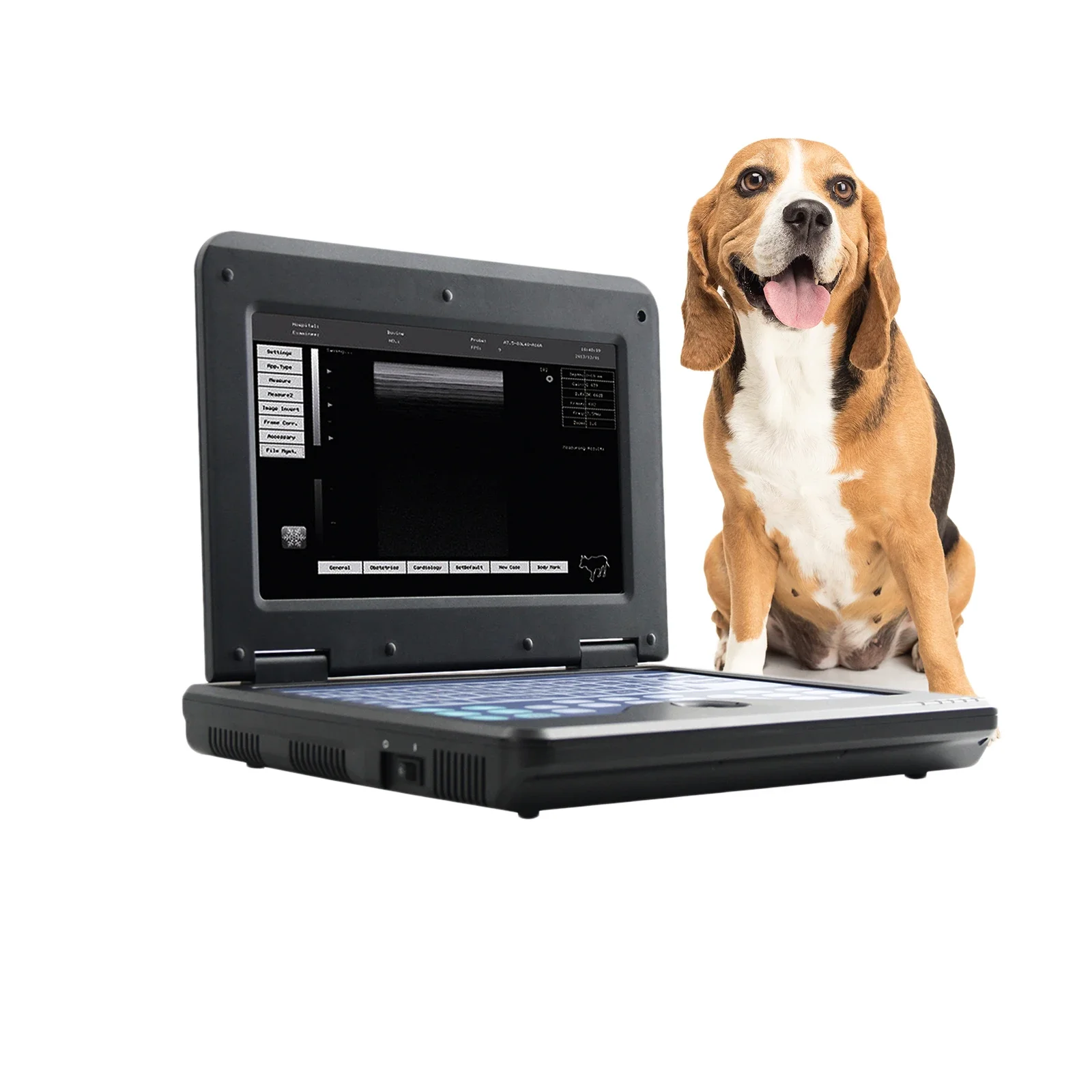 CMS600P2VET آلات العلاج بالموجات فوق الصوتية دوبلر البيطرية بالموجات فوق الصوتية الماسح الضوئي بالموجات فوق الصوتية المحمولة #1