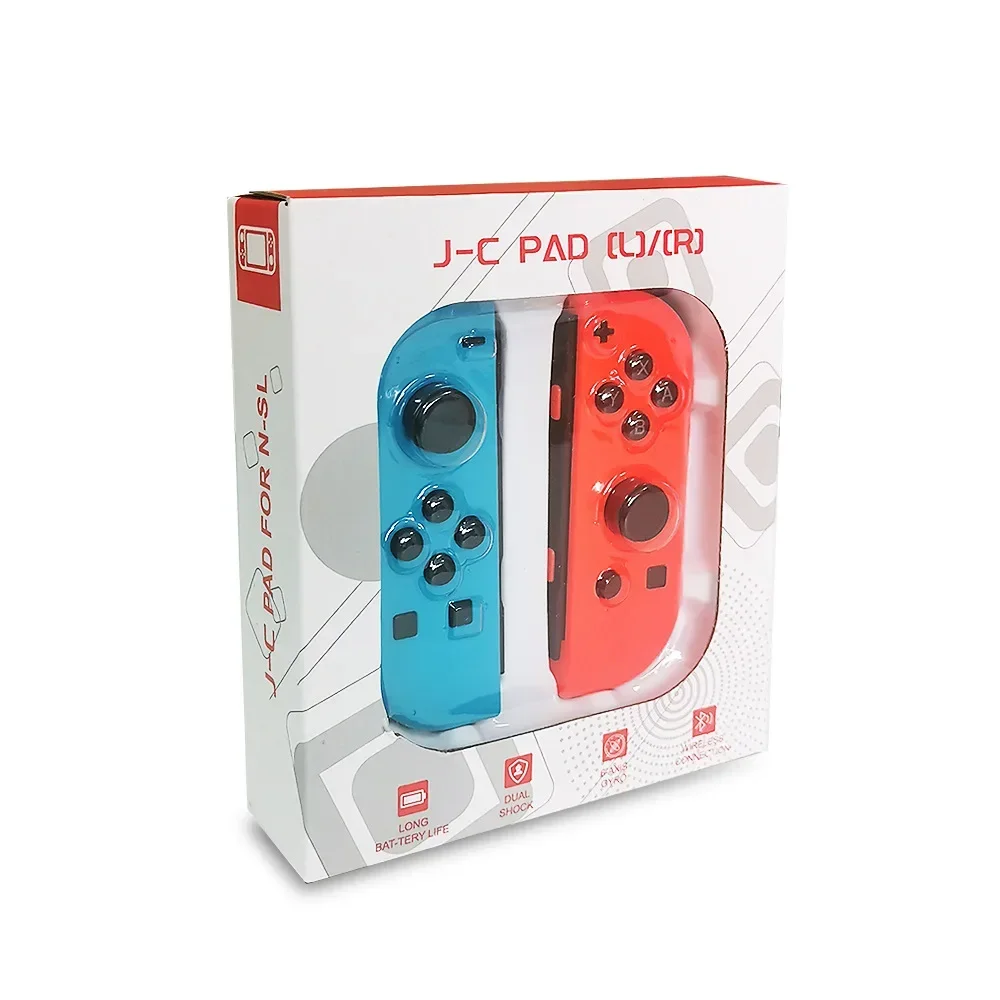 Joy Pad-mando inalámbrico Con Bluetooth y sensor de movimiento para NS, controlador de interruptor de deslumbramiento, Joystick Joy-Con (L/R), doble