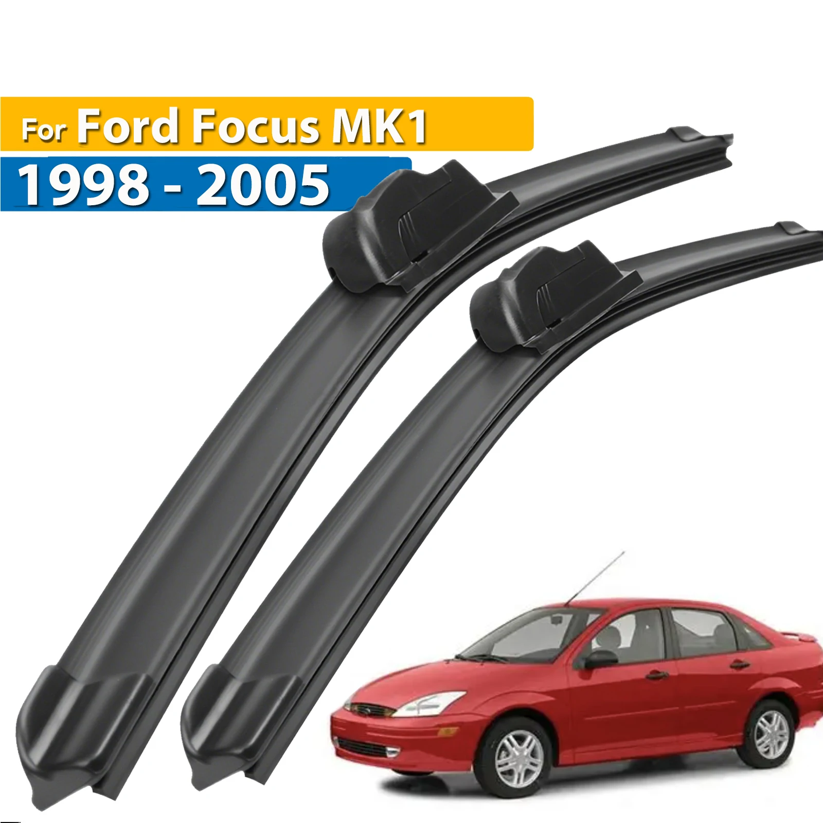 

Erick's Wiper Front Wiper Blades For Ford Focus MK1 1998 - 2005 Windshield Windscreen Clean Window Car Rain Brushes 22"+19"