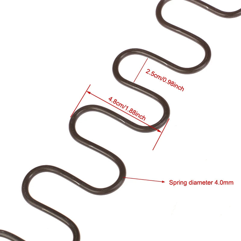 Replacement Sofa Chair Springs, Furniture Spring With Clips, 45cm 50cm  60cm 65cm 70cm Long Ressort Hardware