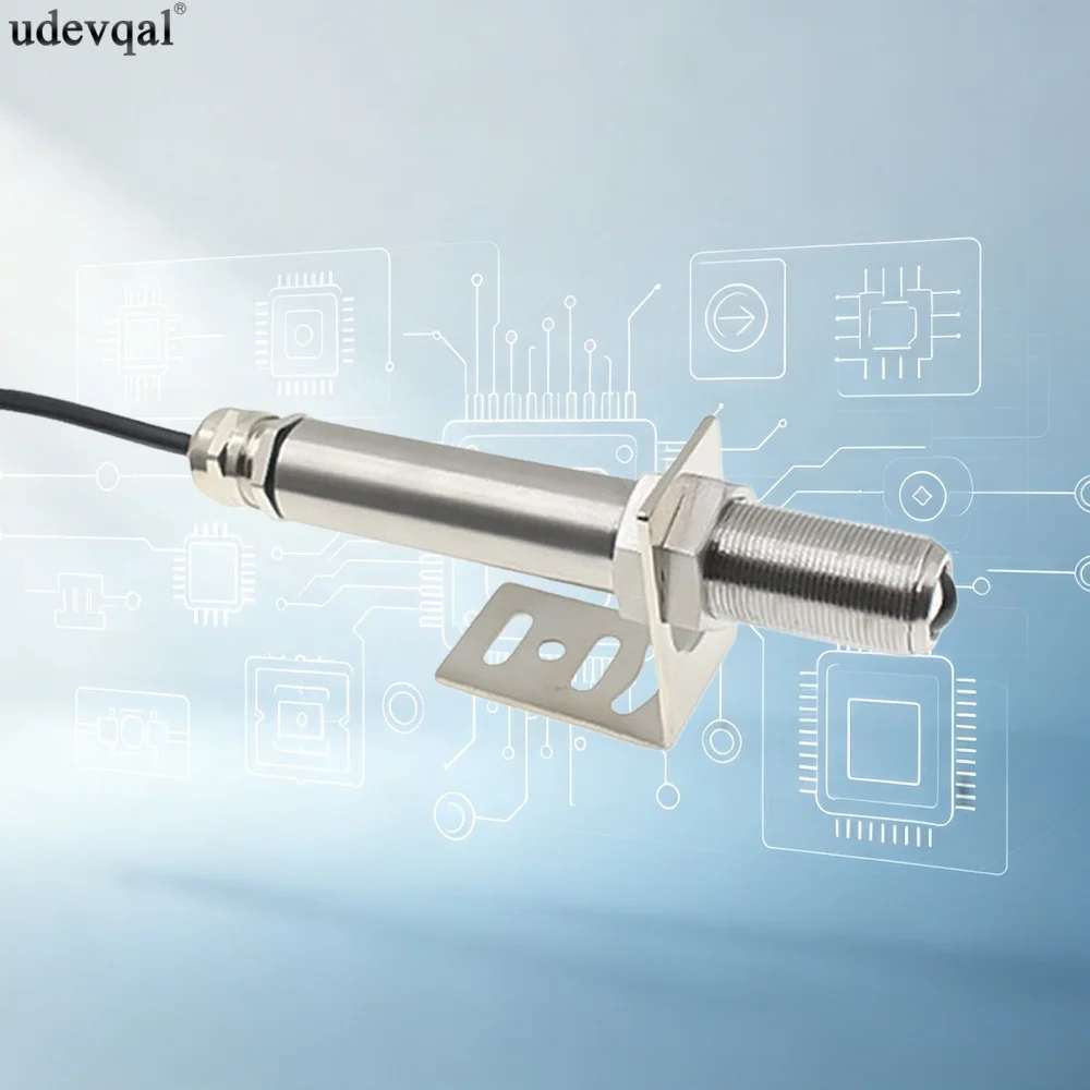 Stainless Steel Directional Flame Detection Sensor Infrared Flame Detector Flame Intensity Analysis Transmitter DC 5-12V