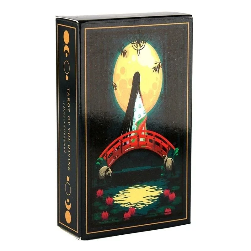 1Pcs Tarot Of The Divine Cards A 78 Deck Oracle English Visions Divination Edition Borad Playing Games