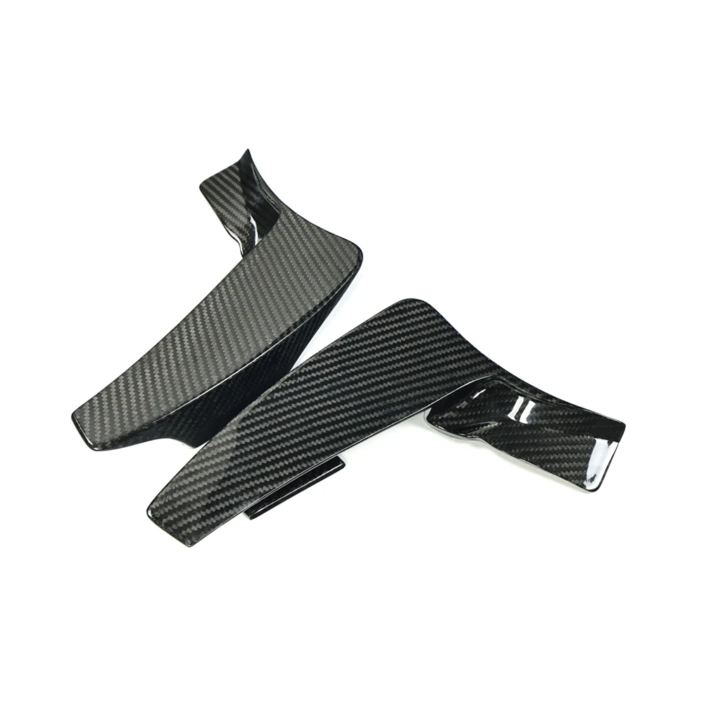100% 3K Motorcycle Dry Carbon Fibre Race Front Winglets for Gen 3 Hayabusa GSX1300R 2021-2026