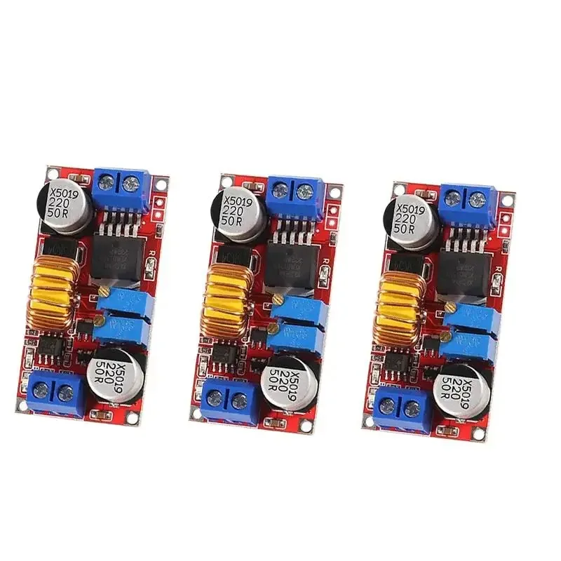 

3pcs 5A DC-DC Adjustable Buck Converter XL4015 4-38V to 1.25-36V Step Down Power Supply Voltage Regulator Power Module