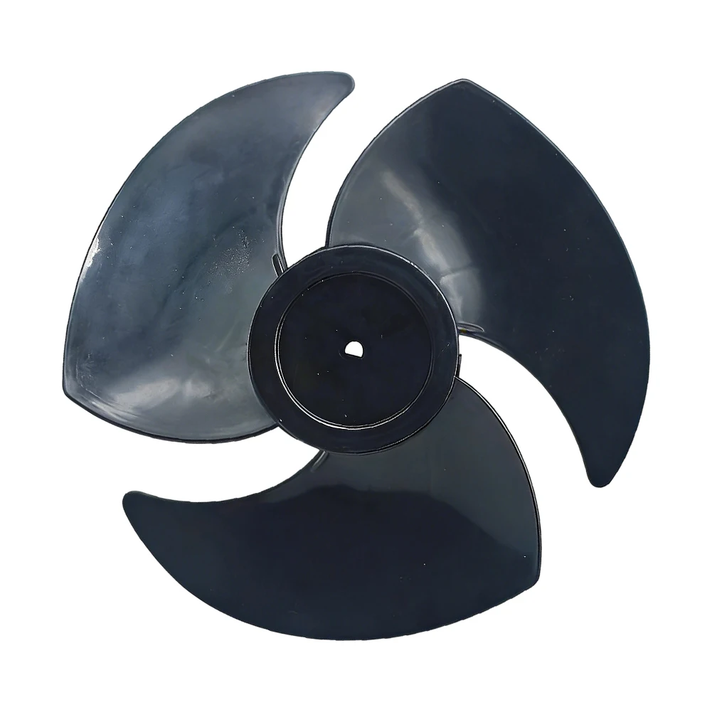 D hole Turbo Floor Fan Blade Replacement for Enhanced Airflow PVC Construction D-Shaped Mounting Fan Accessory