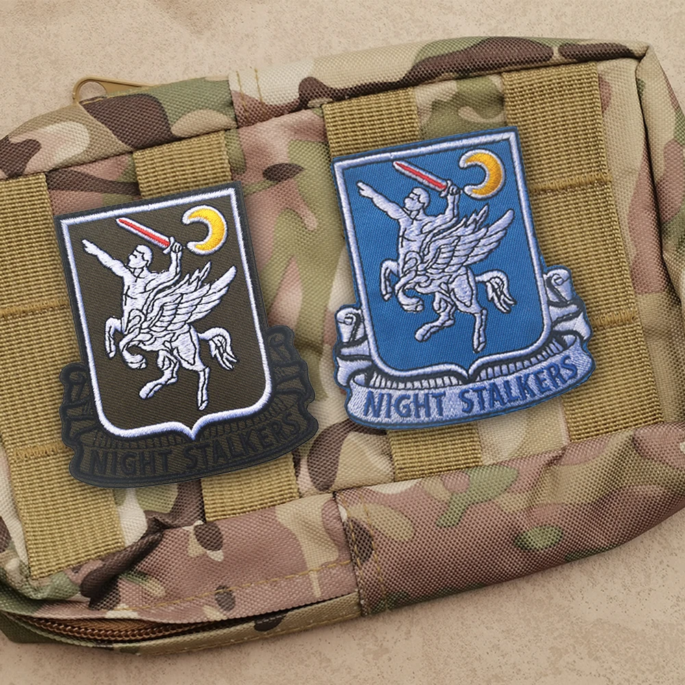 الولايات المتحدة الأمريكية 160th الطيران ليلة ساق التصحيح هوك وحلقة القتالية التكتيكية التصحيح في الهواء الطلق لسترة سترة #2