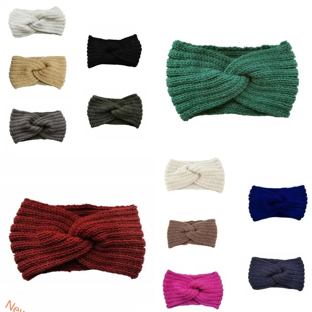 

Wide Hairbands Bowknot Photo Props Makeup Knit Headbands Party Headpiece Knot for Music Festivals LXAD