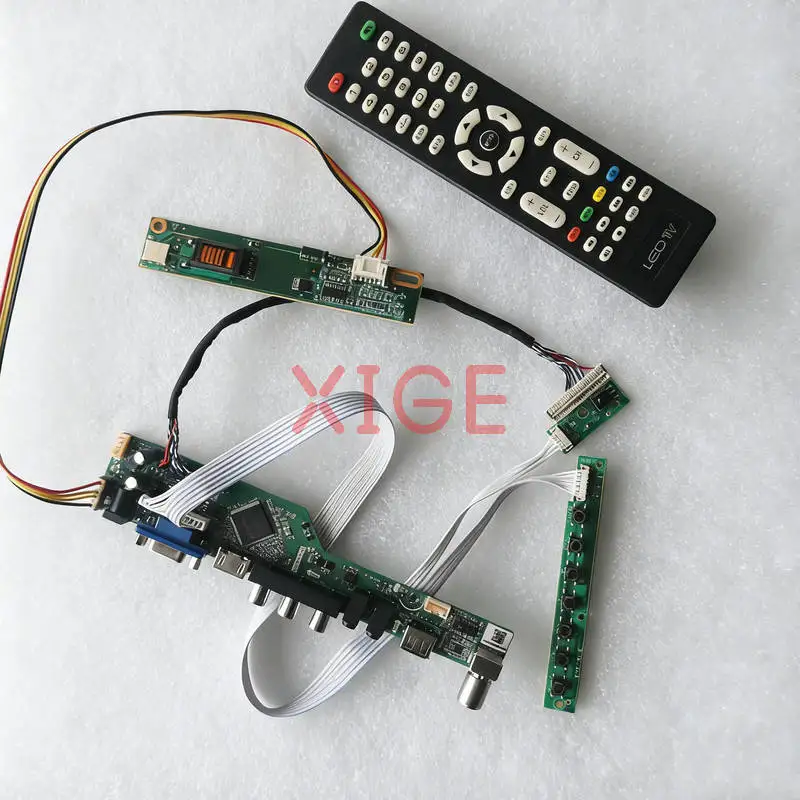 

Плата матричного контроллера подходит для LTN154P3 LTN154P2 LTN154P1 LTN154MT02 HDMI + VGA + AV + USB 1680*1050 1680x1050 1-CCFL LVDS 30-контактный комплект «сделай сам»