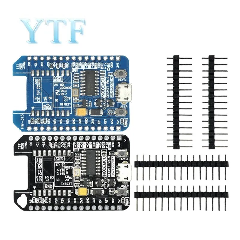 ESP8266 ESP12E ESP12F WIFI Internet Development Board Blue ESP-12E ESP-12F Adapter Compatible For NodeMCU Lua